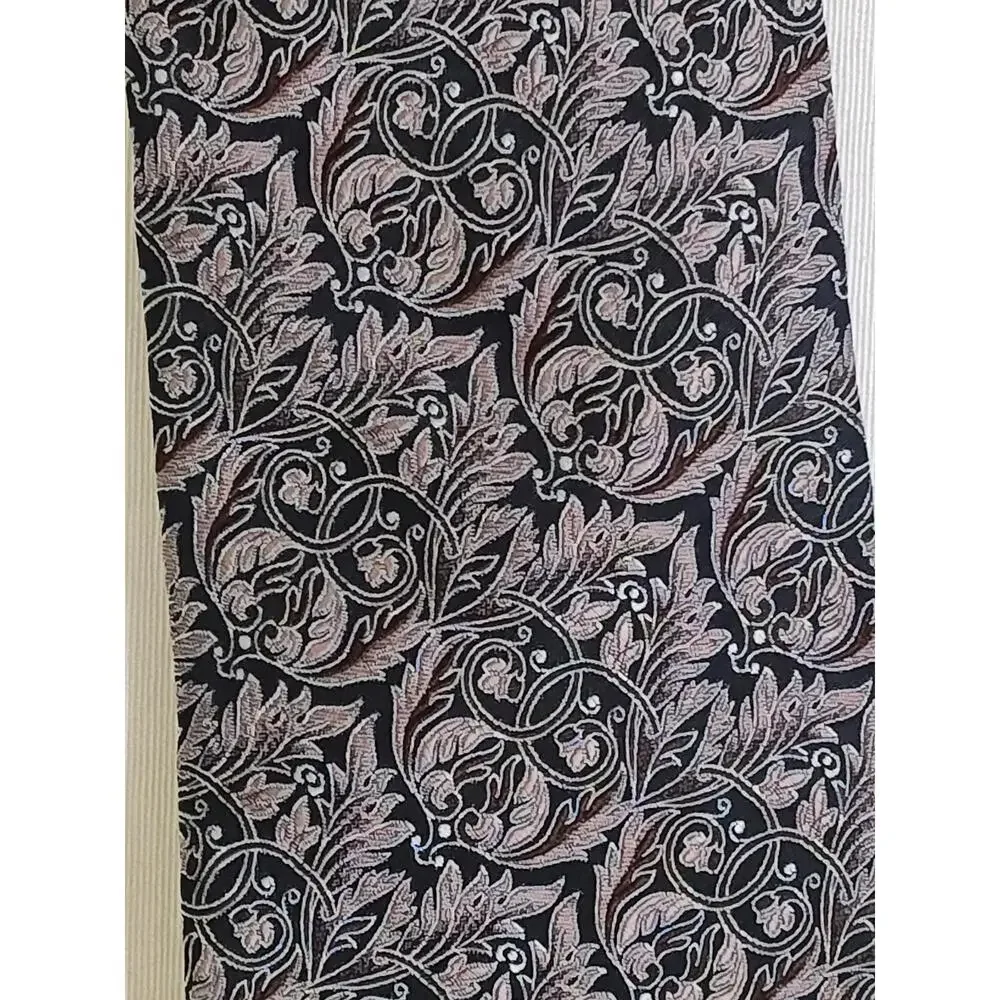 Ermenegildo Zegna‎ Men's Tie Paisley Dark Blue Navy 100% Silk Made in Italy